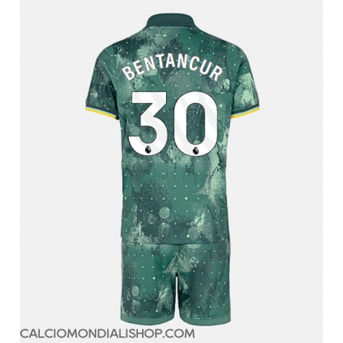 Maglie da calcio Tottenham Hotspur Rodrigo Bentancur #30 Terza Maglia Bambino 2024-25 Manica Corta (+ Pantaloni corti)